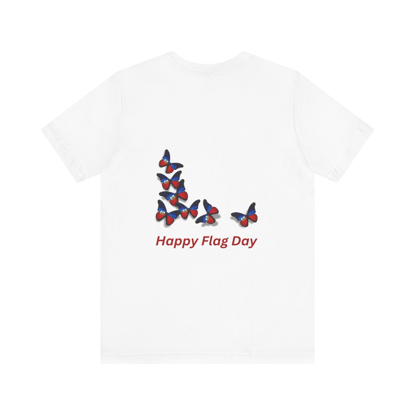 Haitian Flag Day Unisex Short Sleeve Tee - 2023 Celebration Shirt