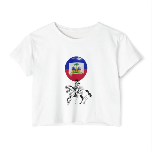 Haitian Heritage Festival Crop Top - Celebrate Culture in Style