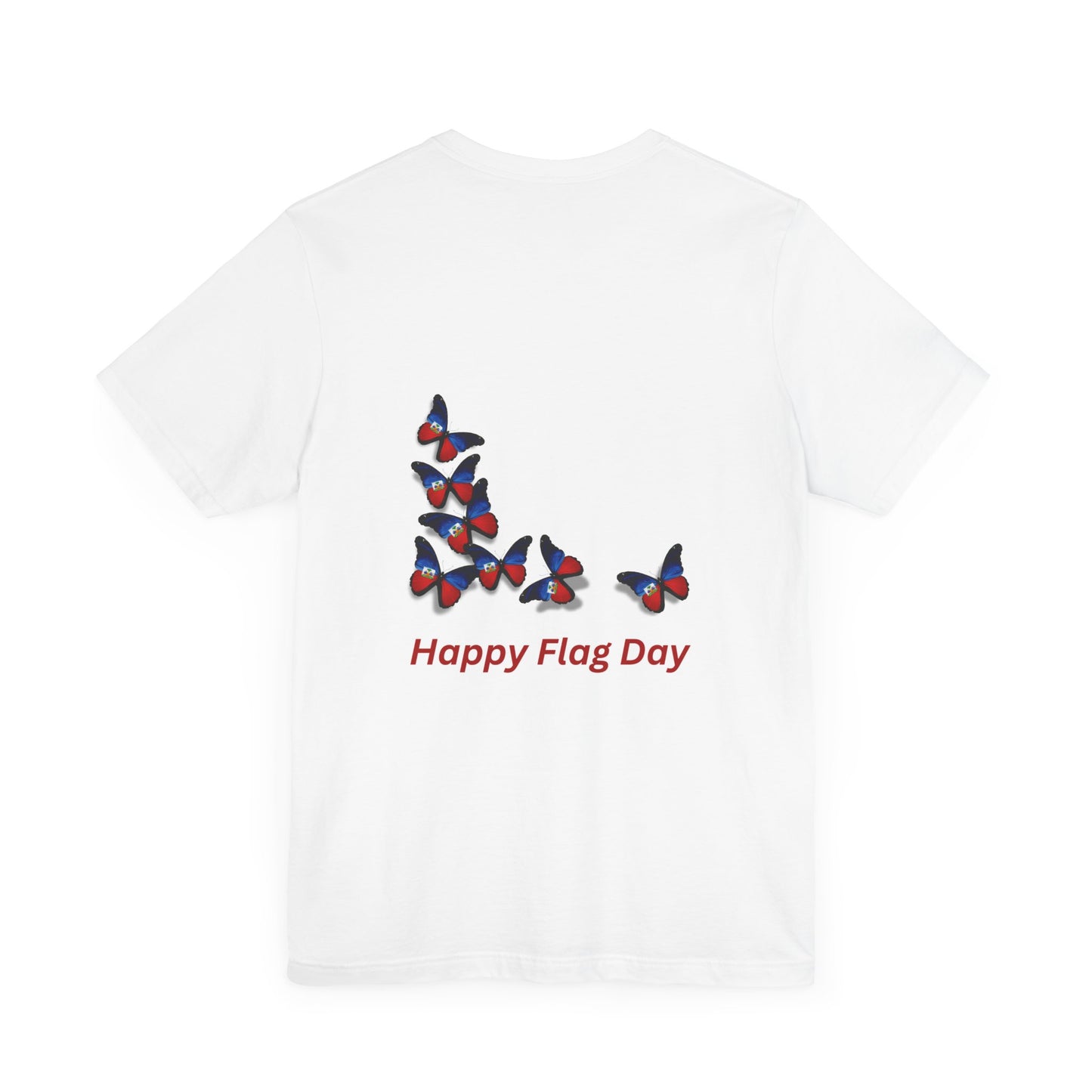 Haitian Flag Day Unisex Short Sleeve Tee - 2023 Celebration Shirt